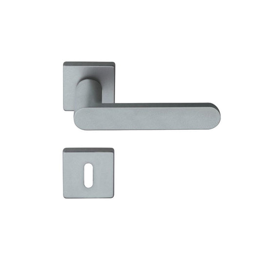 MANIGLIA PER PORTA VENERE ARGENTO