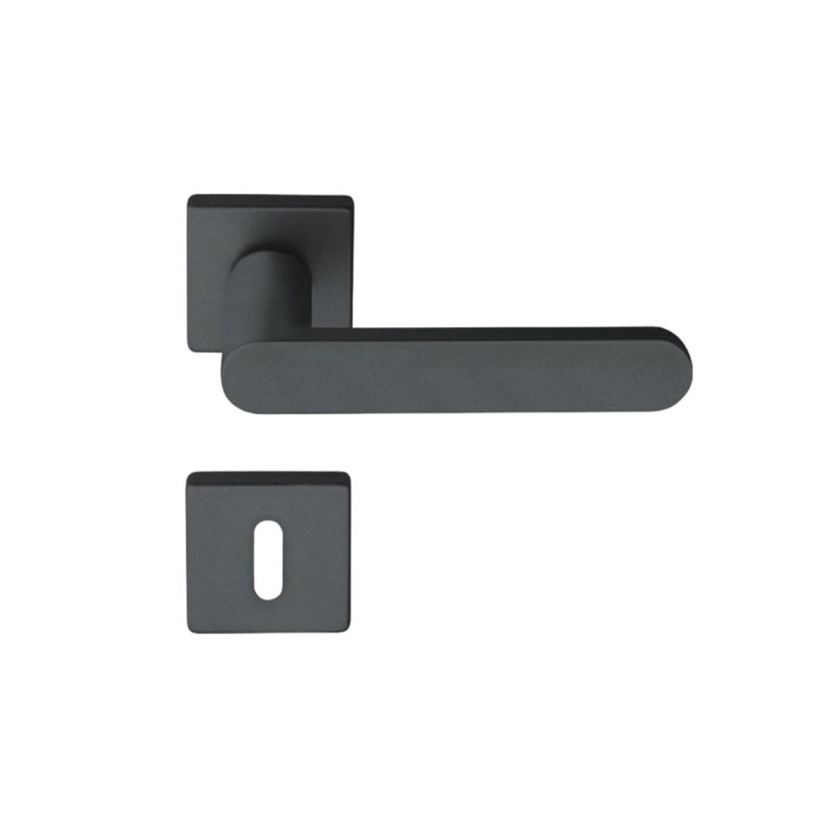 MANIGLIA PER PORTA VENERE NERO OPACO