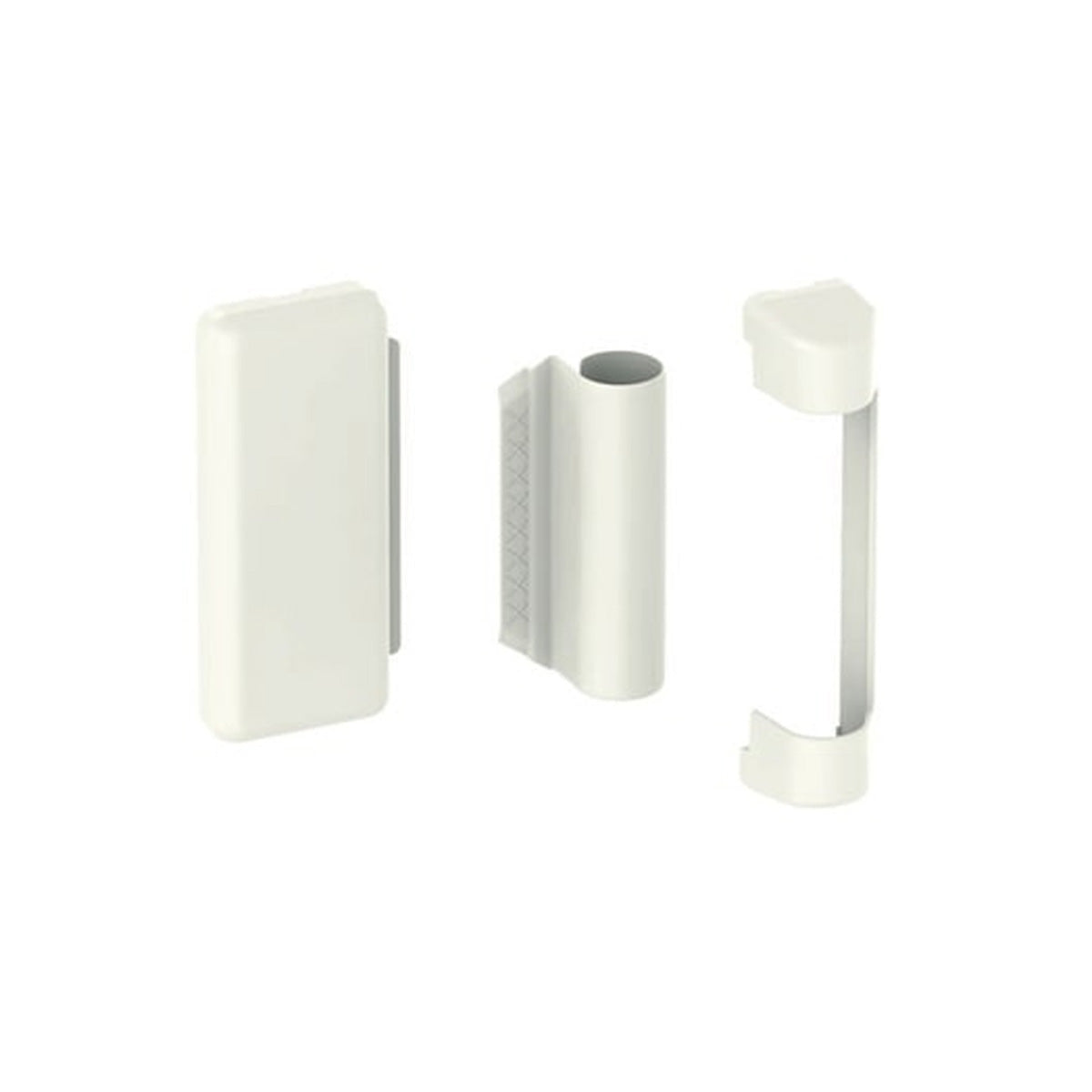 KIT COPERTURE CERNIERE TERZA ANTA BIANCA