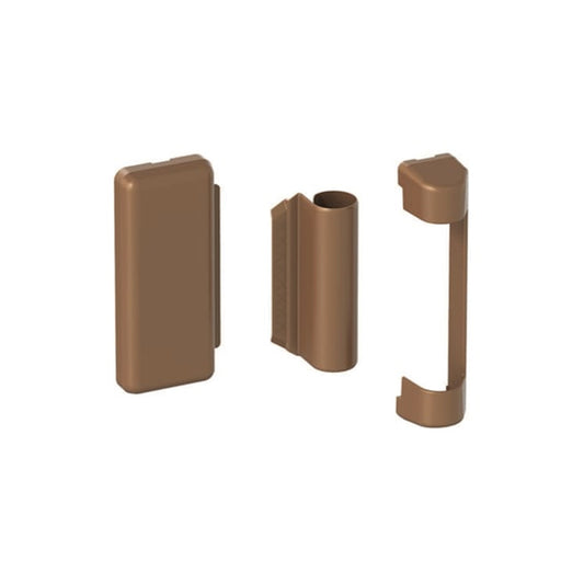 KIT COPERTURE CERNIERE TERZA ANTA BRONZO