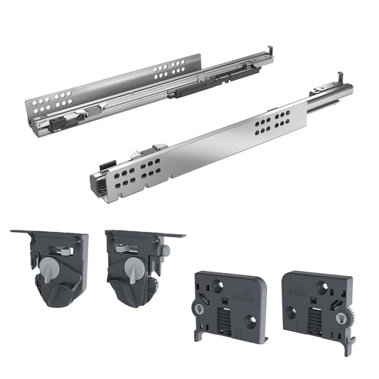 KIT GUIDE PER CASSETTI QUADRO 4D V6 350 MM