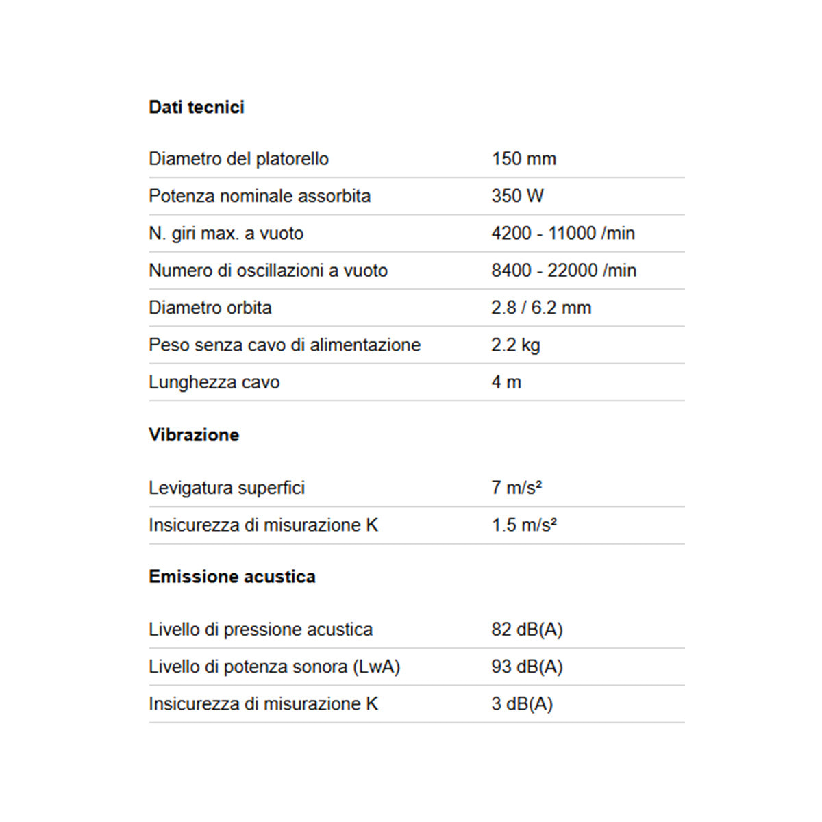 LEVIGATRICE ROTO-ORBITALE SXE 450 TURBOTEC