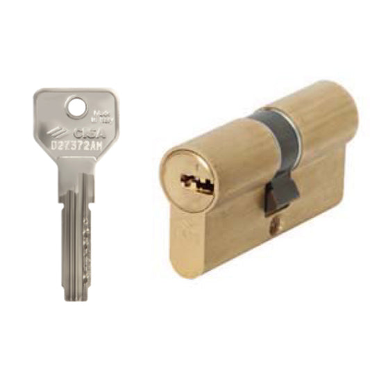 CILINDRO DOPPIO ASI  Lunghezza 110=40/70 mm 0E300.35.0.0000.C5