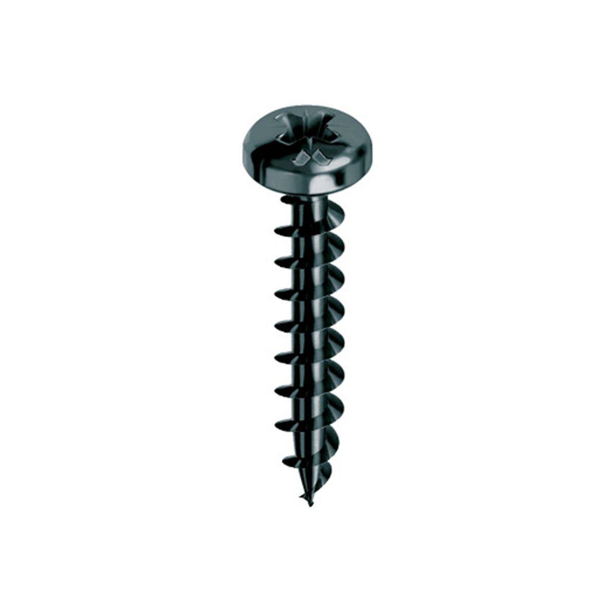 Vite Testa Cilindrica 4x20 NERO PLUS per legno
