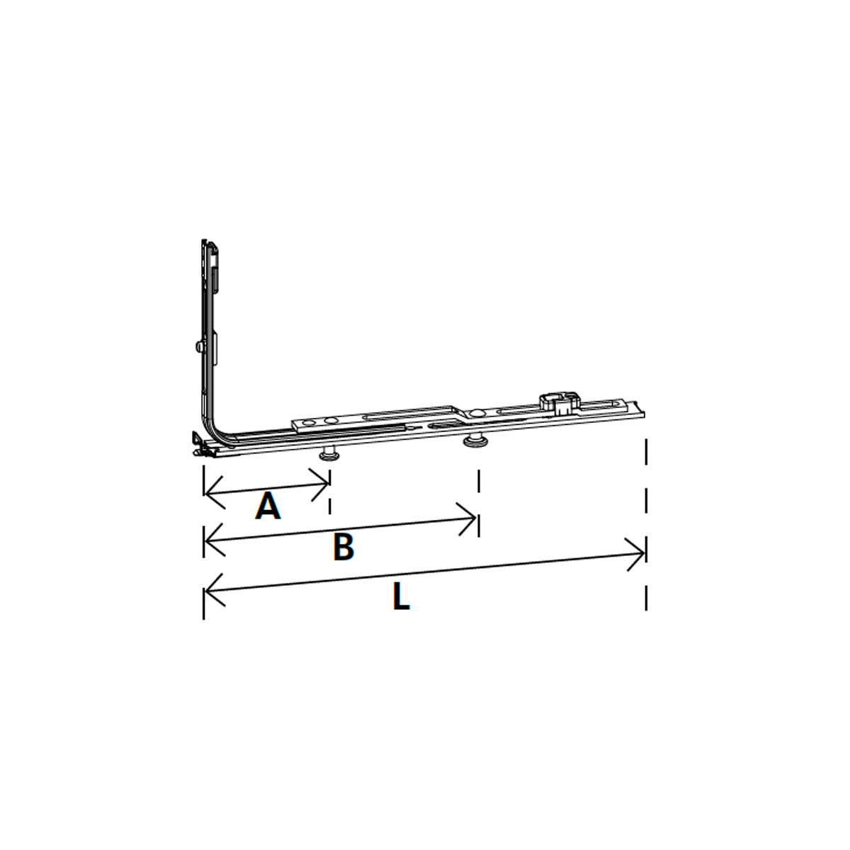 CHIUSURA INFERIORE DK 215MM G-U