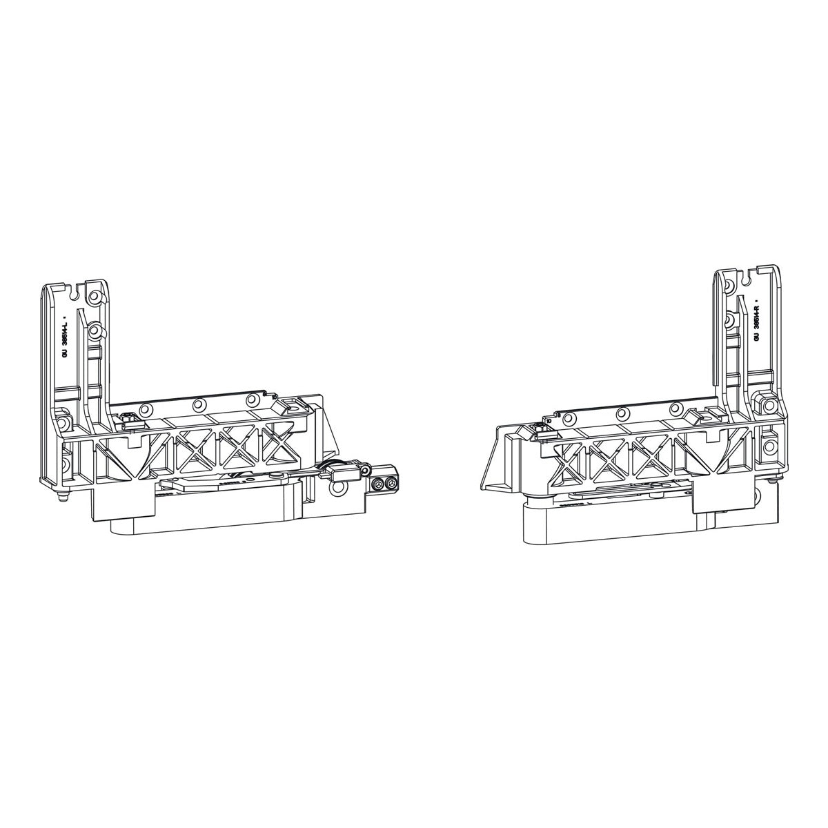 CARRELLI PER SCORREVOLE PARALLELO 200 KG DESTRO G-U