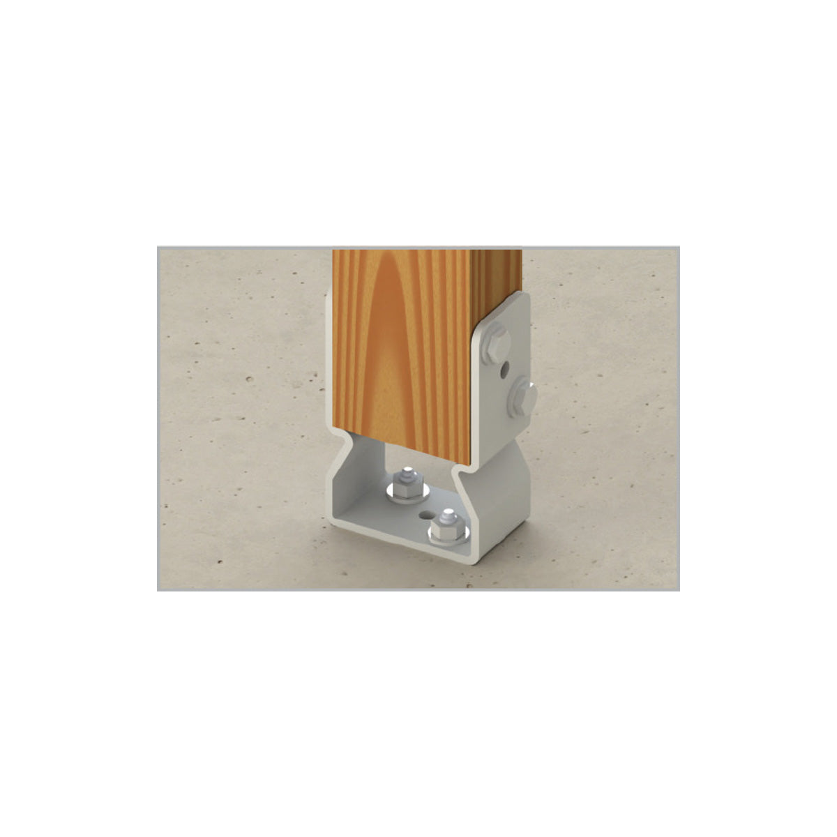 SUPPORTO PER TRAVI FORMA AD U 121X80X130