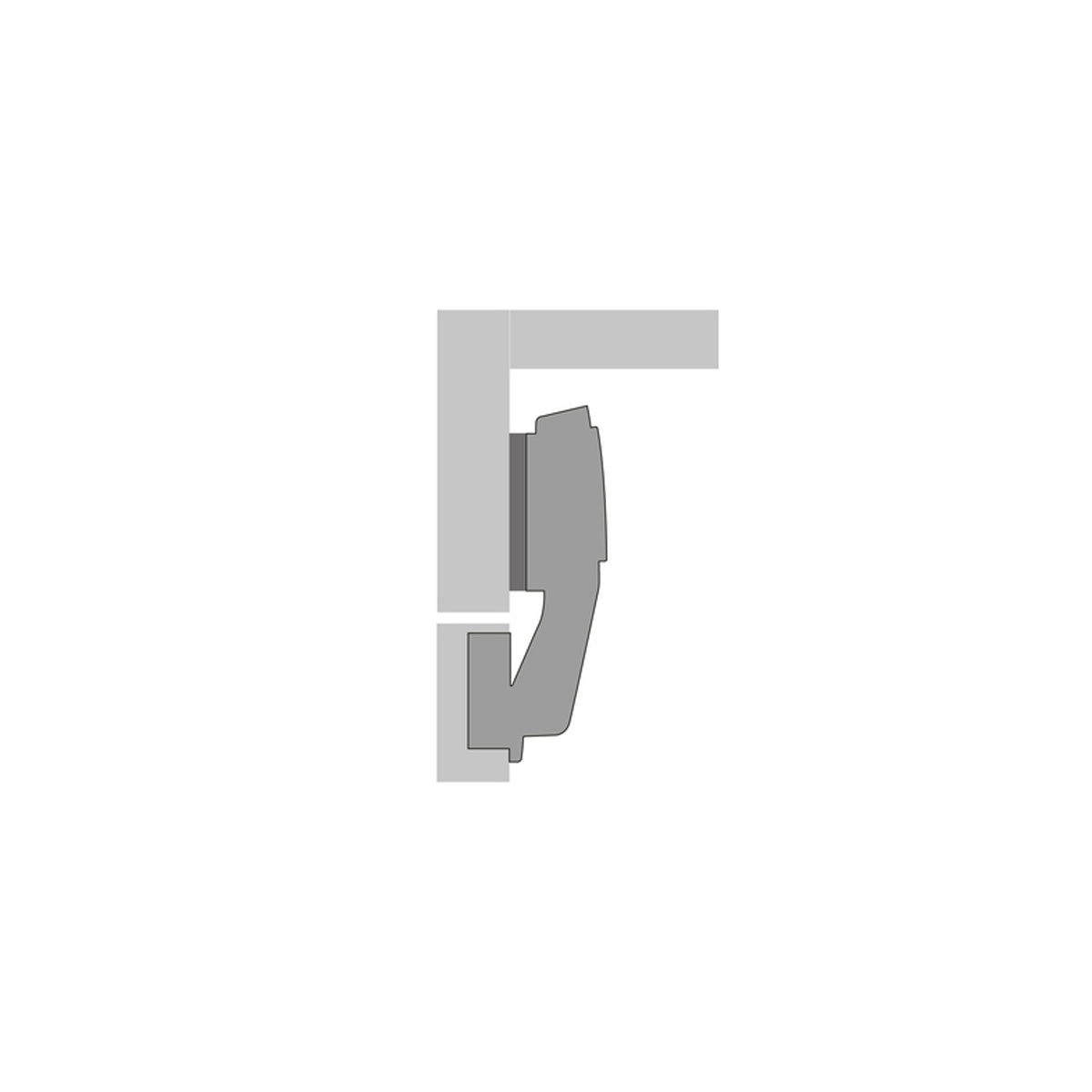 CERNIERA SENSYS 8639i W90 ANGOLO 95° A FILO 2 PEZZI