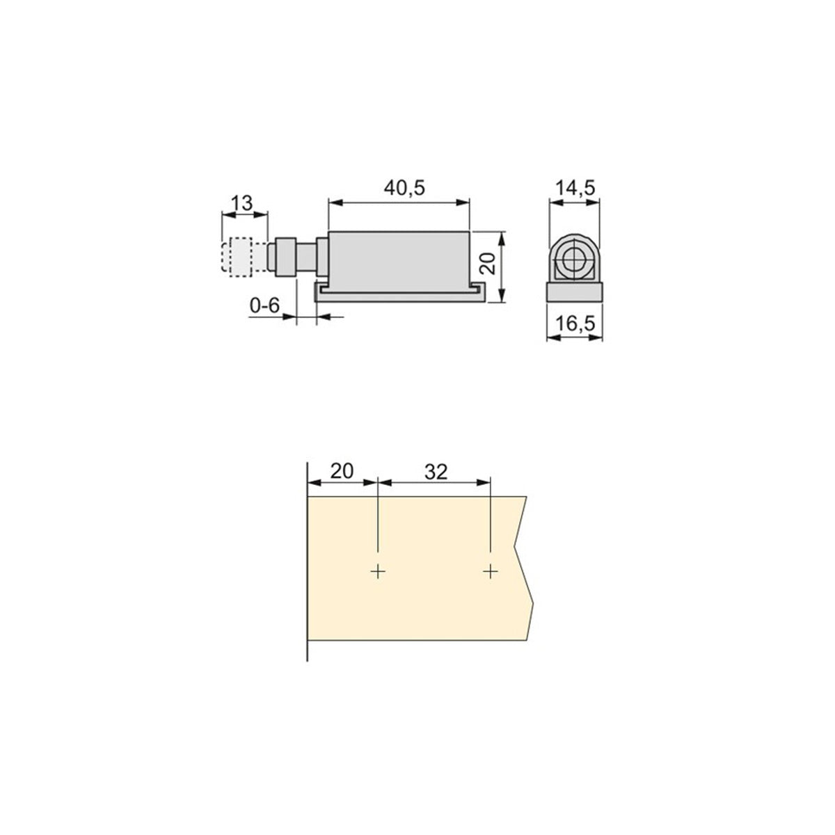 CHIUSURA PUSH LATCH 2032921