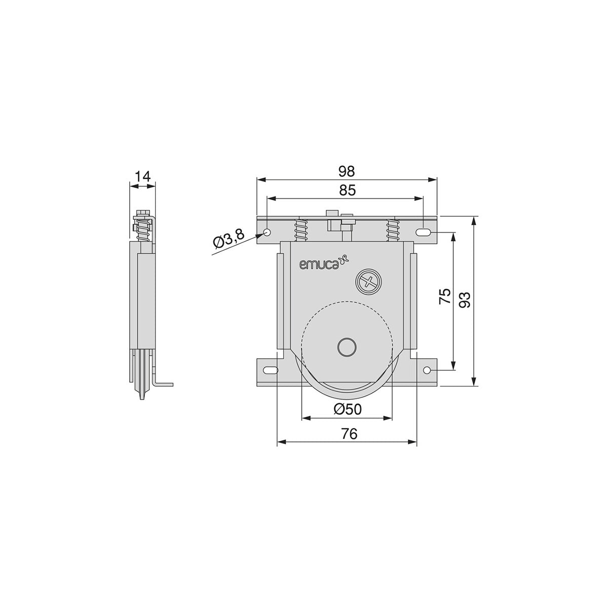 KIT PLACARD 74 RUOTA 50 6108020