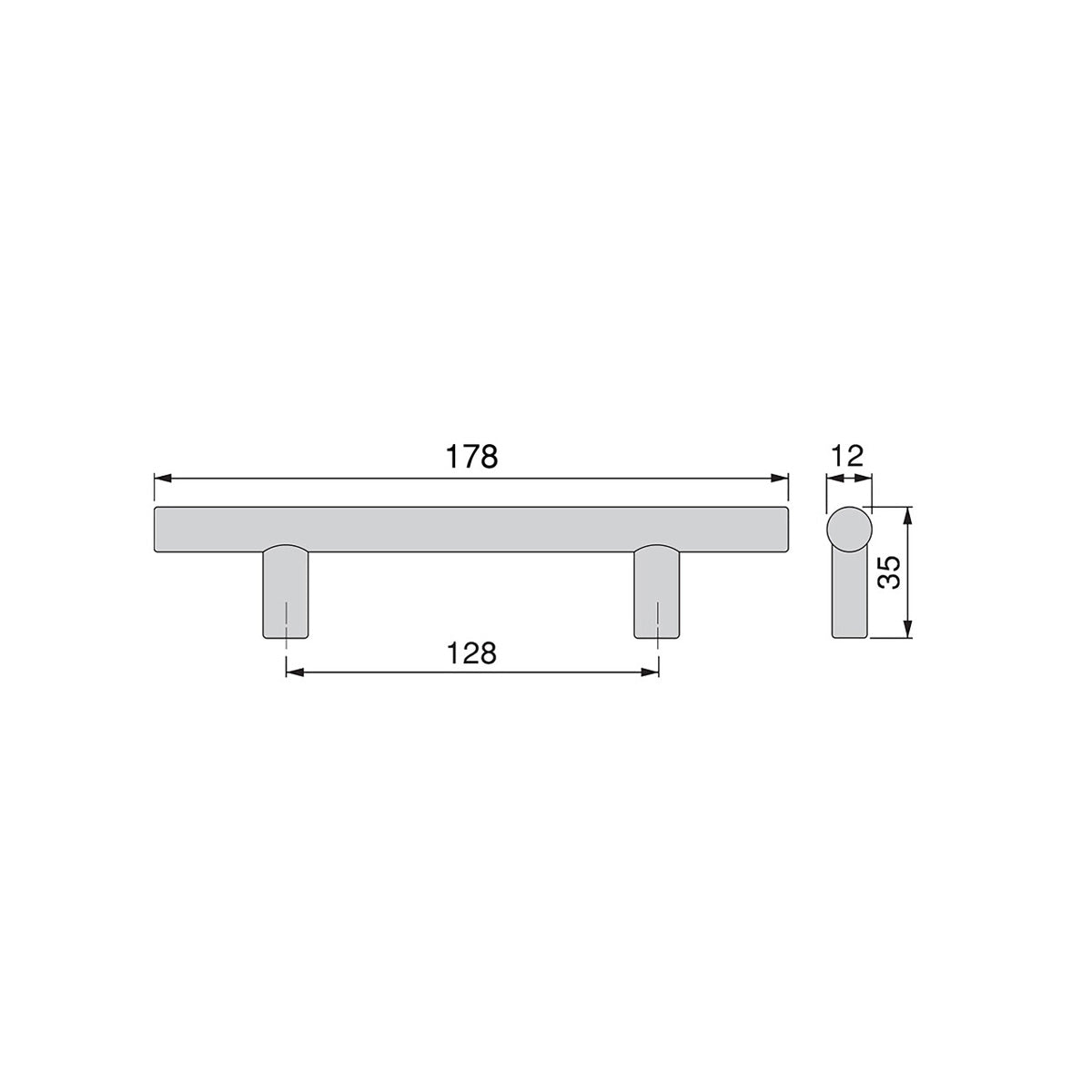 MANIGLIA ORLANDO 128MM NICHEL SATINATO 9352651