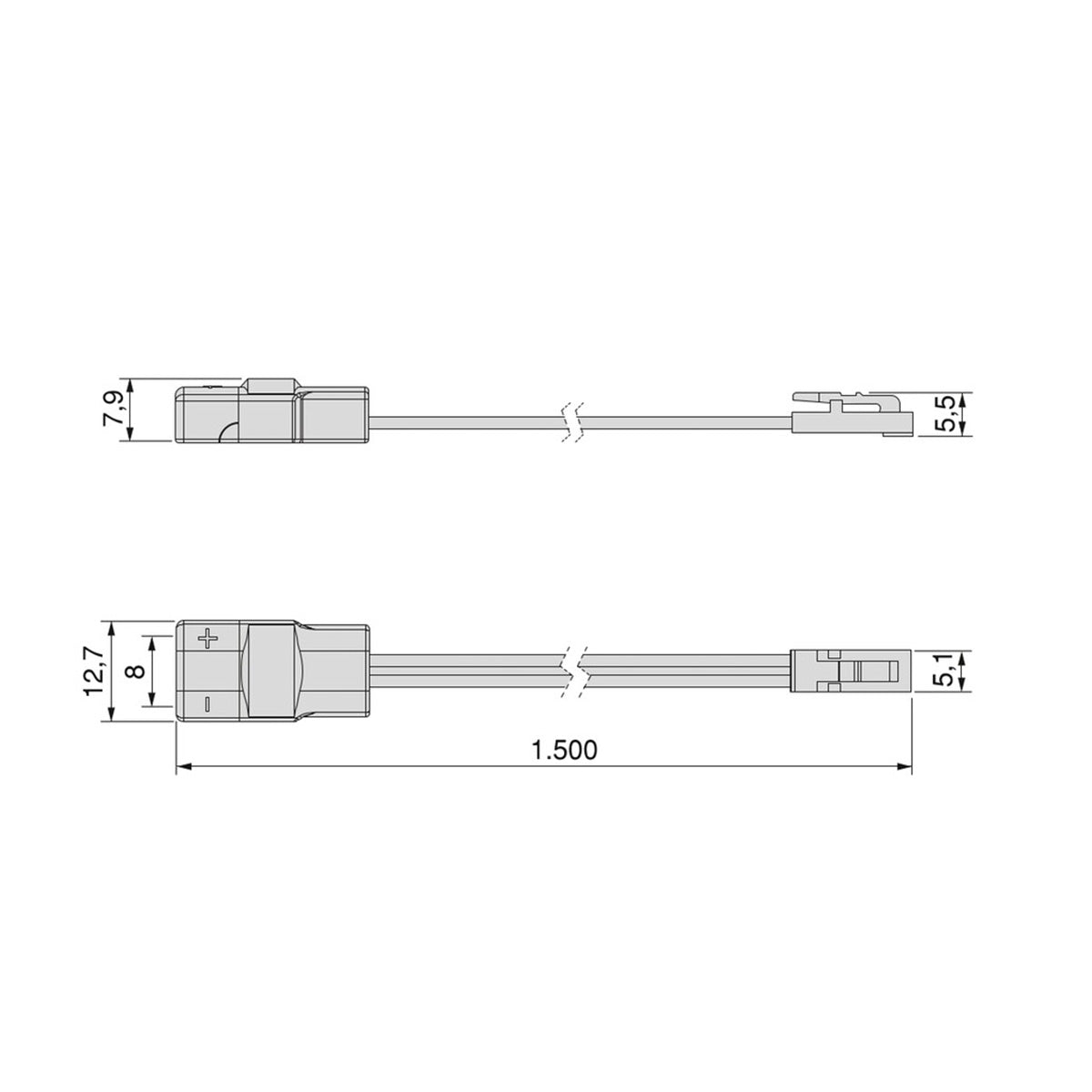 CAVO LED LYNX H 8MM 5204820