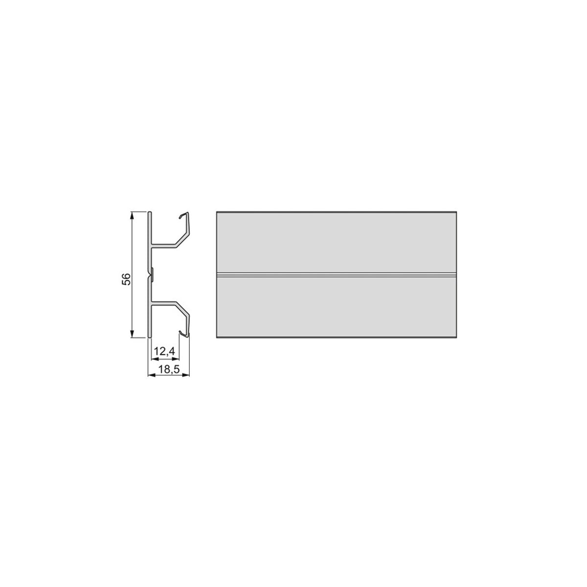 ANGOLO FLESSIBILE PLASLINE 120MM 8910263