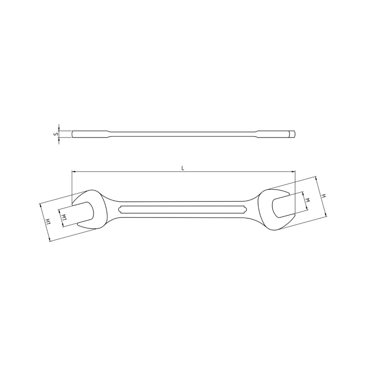 CHIAVI A FORCHETTA DOPPIE 16X17 55